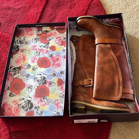Lucky Brand Angel Boots Brandy/Florence 7.5M - Picture 9 of 10